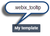 Webix Tooltip basic use